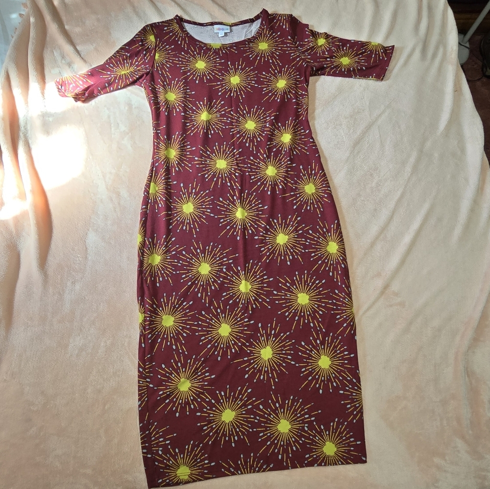 Lularoe Half Sleeve Women Dress XS